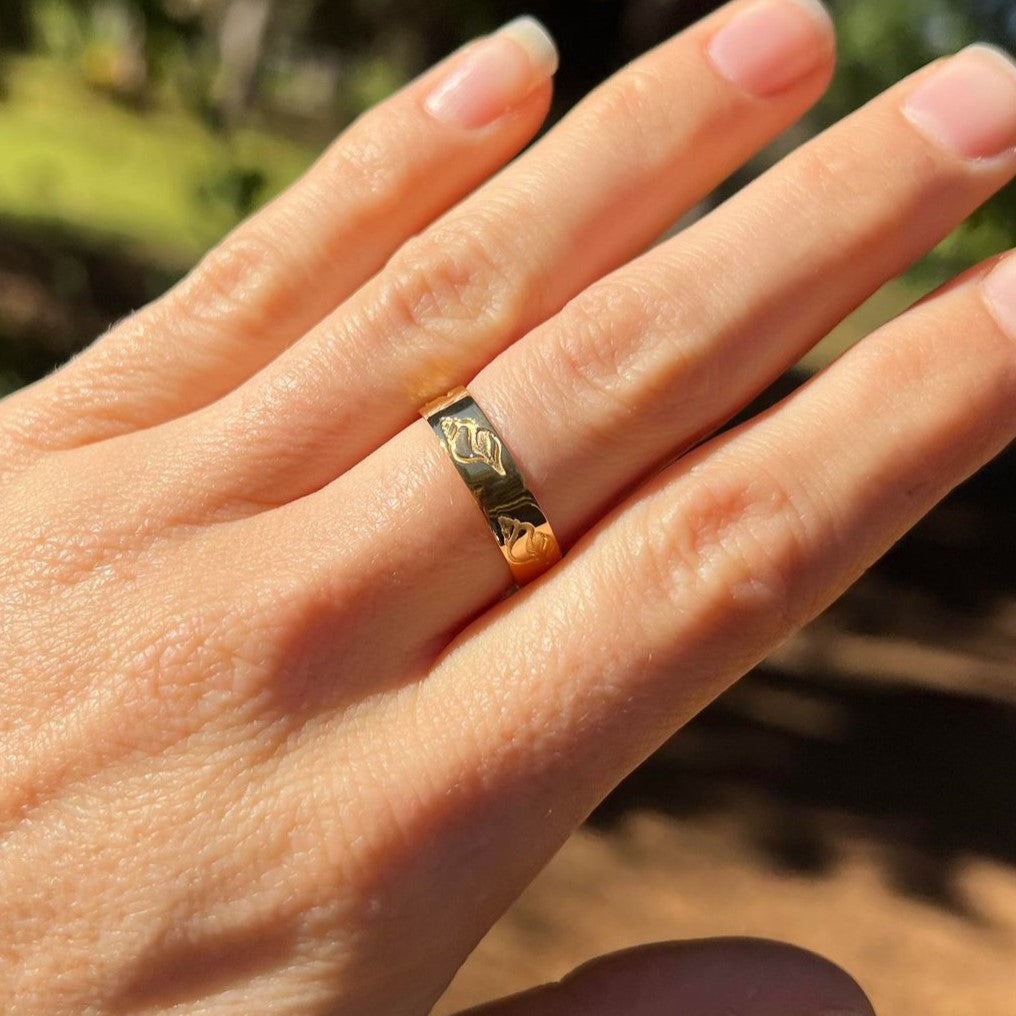 Miki Gold Ring