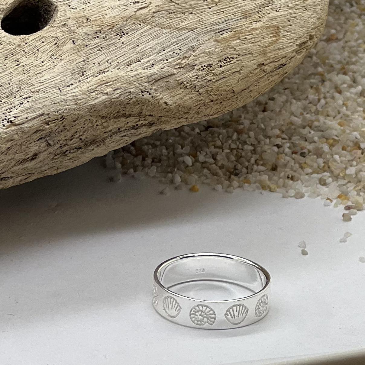 Coral Cove Silver Ring WHOLESALE