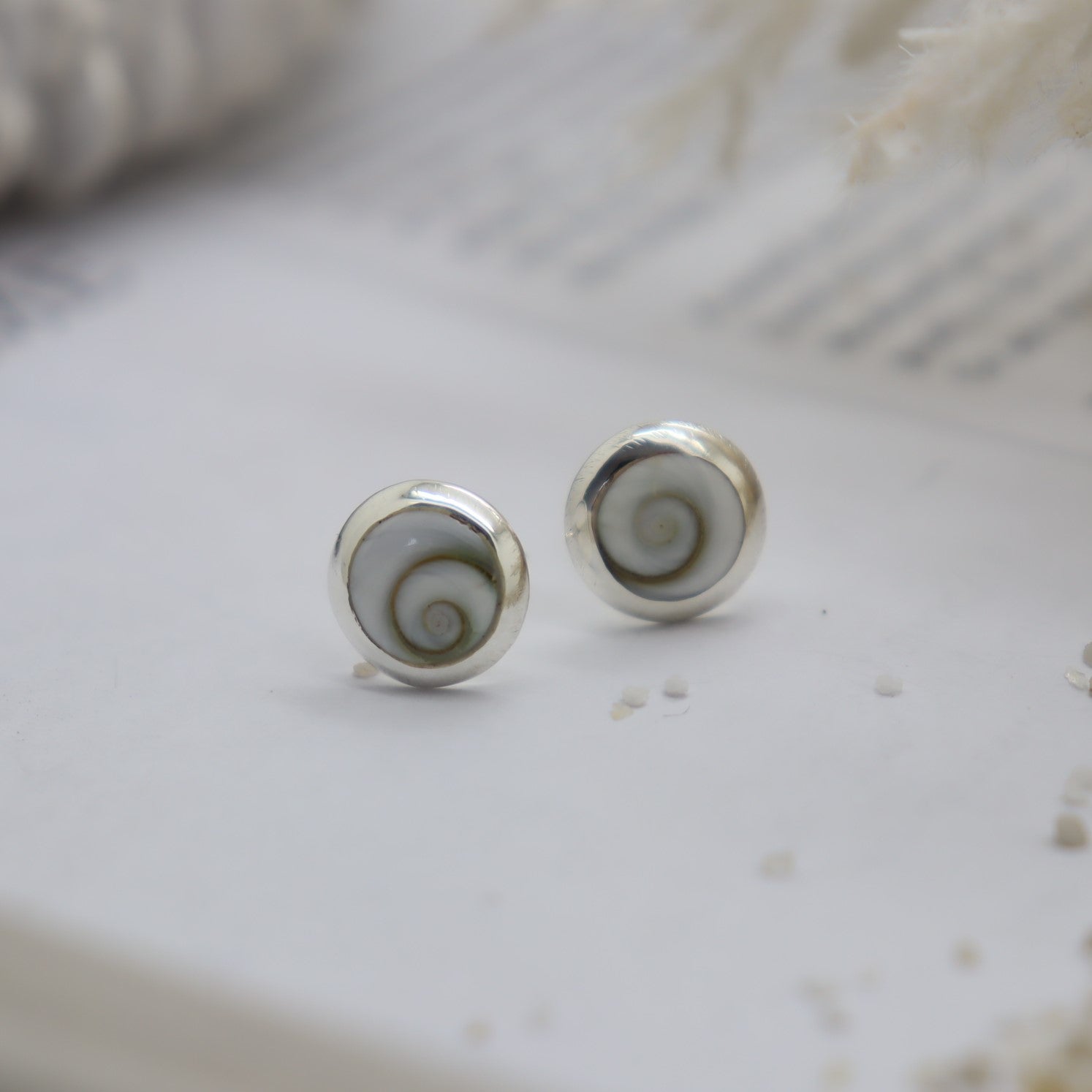 Aife Shiva Eye Silver Stud