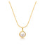 Anna Pearl Gold Necklace