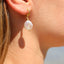 Ariana Freshwater Pearl Earrings Gold WHOLESALE