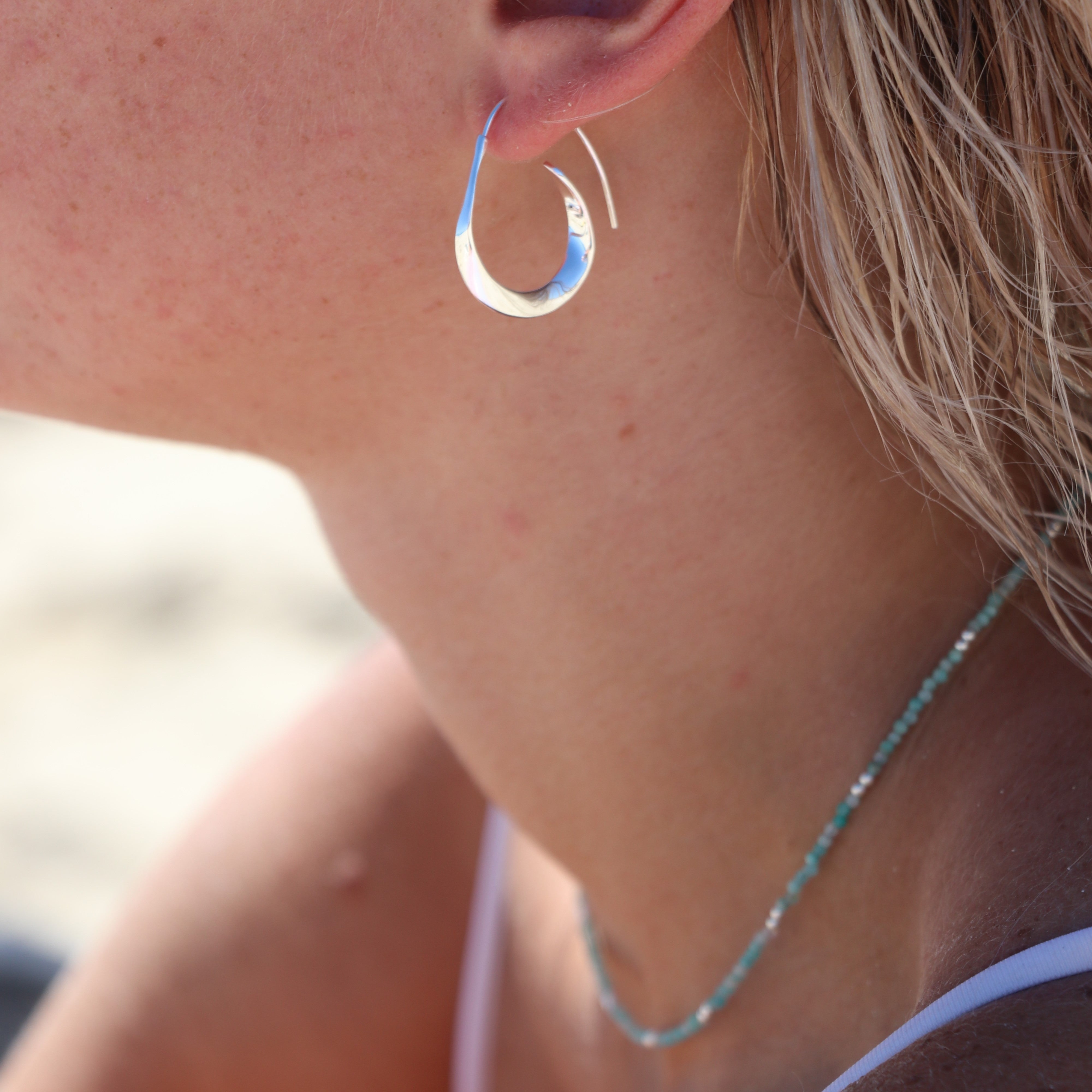 Elle Earring In Rhodium
