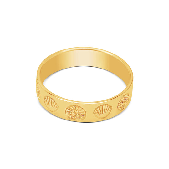 Coral Cove Gold Ring