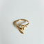 La Sirene Blue Opal Gold Ring WHOLESALE