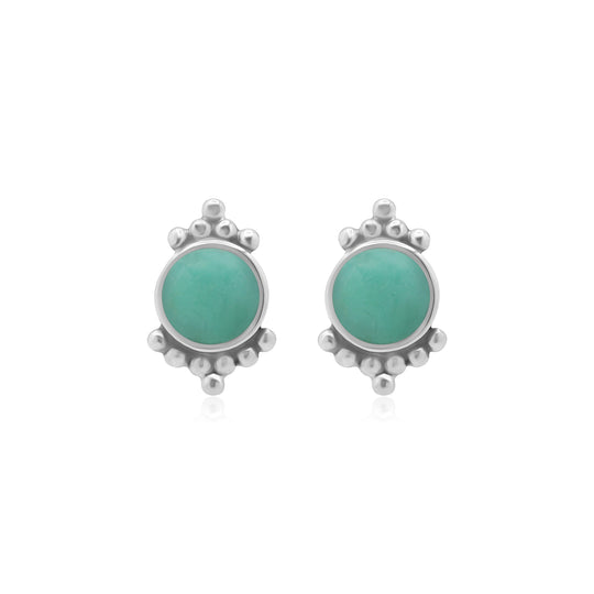 Eva Stud Turquoise