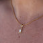 Sea Turtle Mother of Pearl Gold Necklace