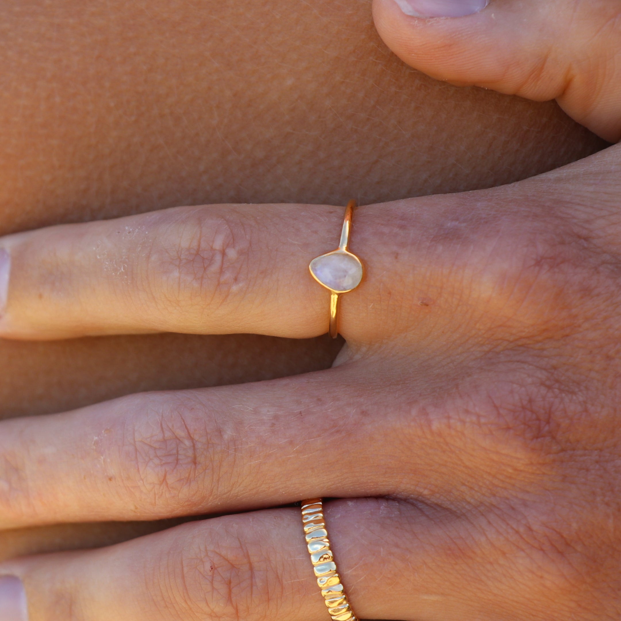 Harez Moonstone Ring WHOLESALE