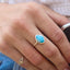 Lila Larimar Ring WHOLESALE