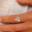 La Sirene Blue Opal Silver Ring WHOLESALE