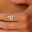 La Sirene White Opal Silver Ring WHOLESALE