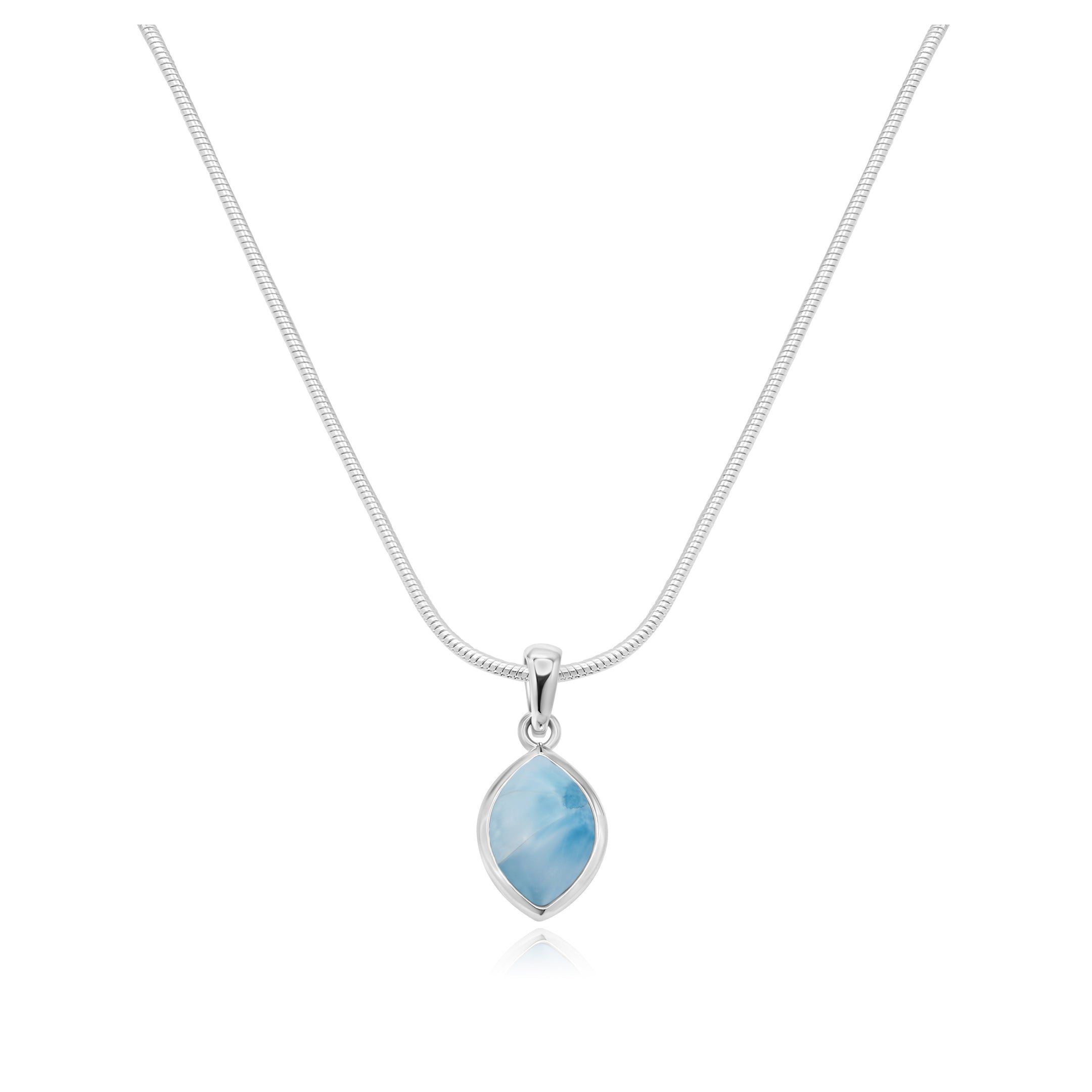 Lila Larimar Necklace