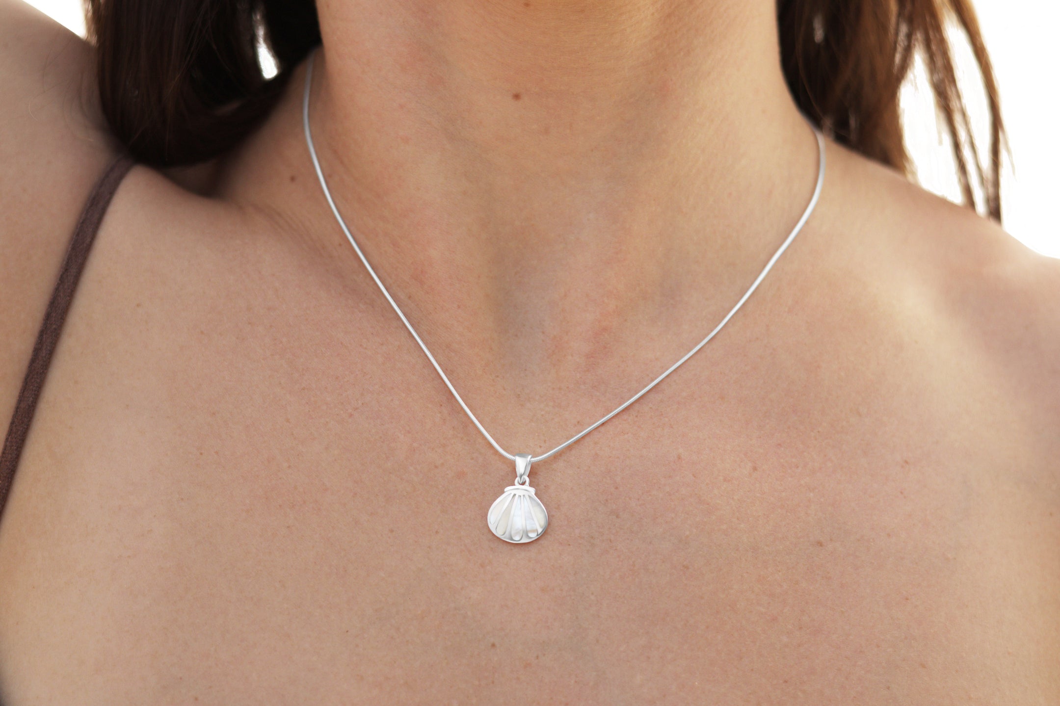 Lucia Silver Necklace
