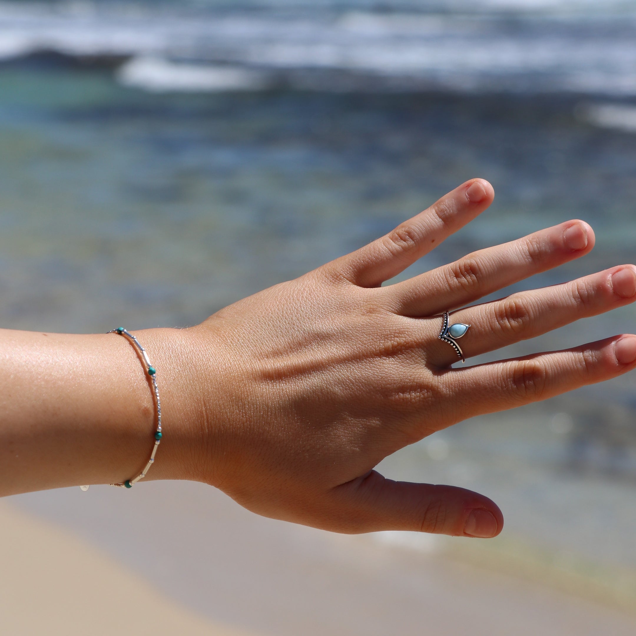 Orlando Larimar Ring