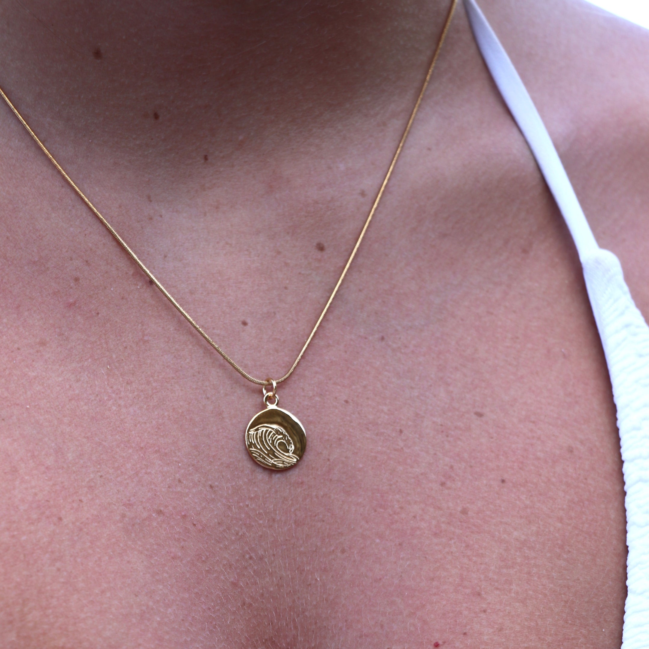 Riptide Gold Necklace