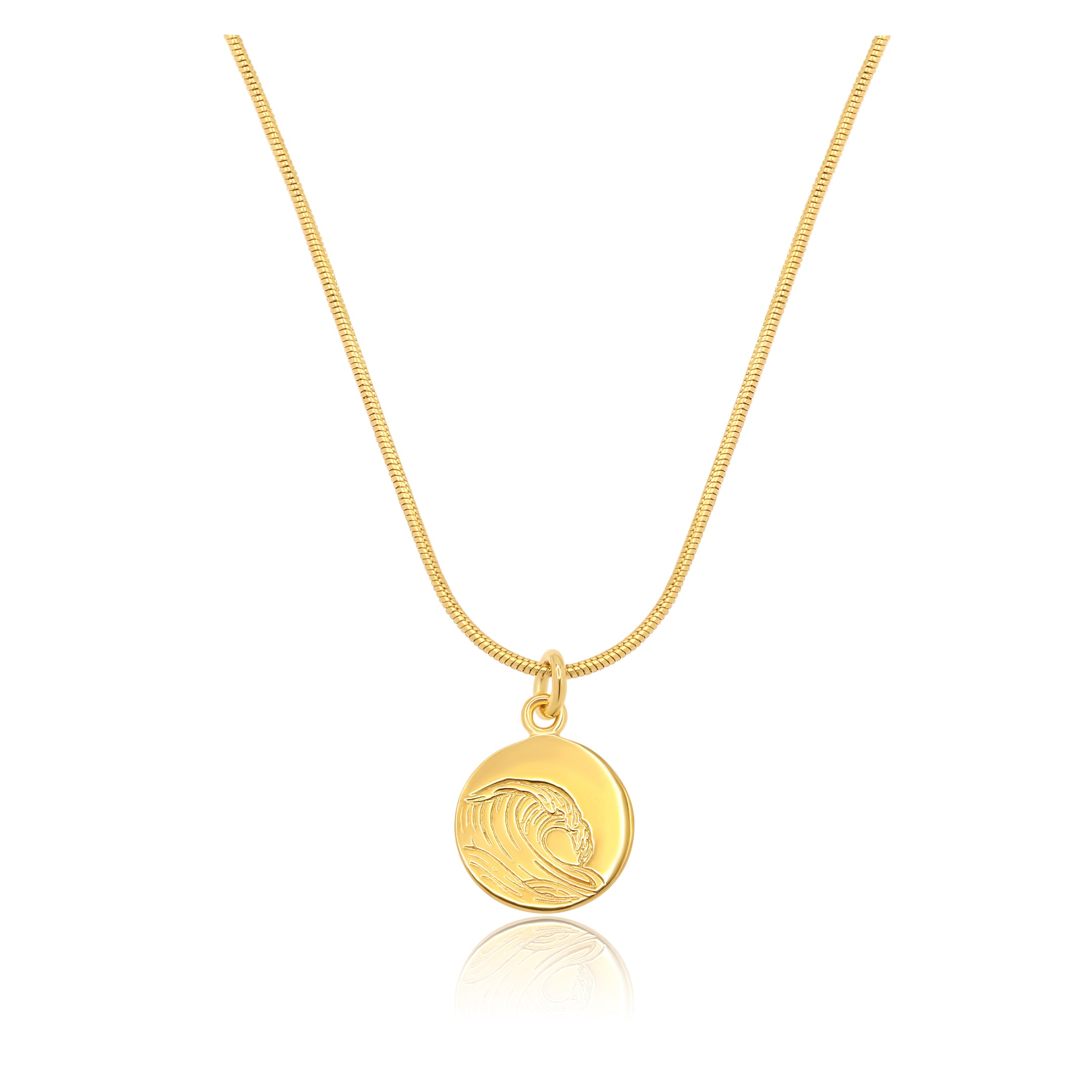 Riptide Gold Necklace WHOLESALE