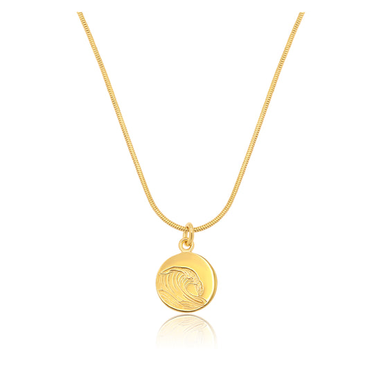 Riptide Gold Necklace WHOLESALE