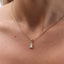 Sea Turtle Mother of Pearl Gold Necklace