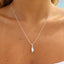 Seashell Silver Necklace WHOLESALE