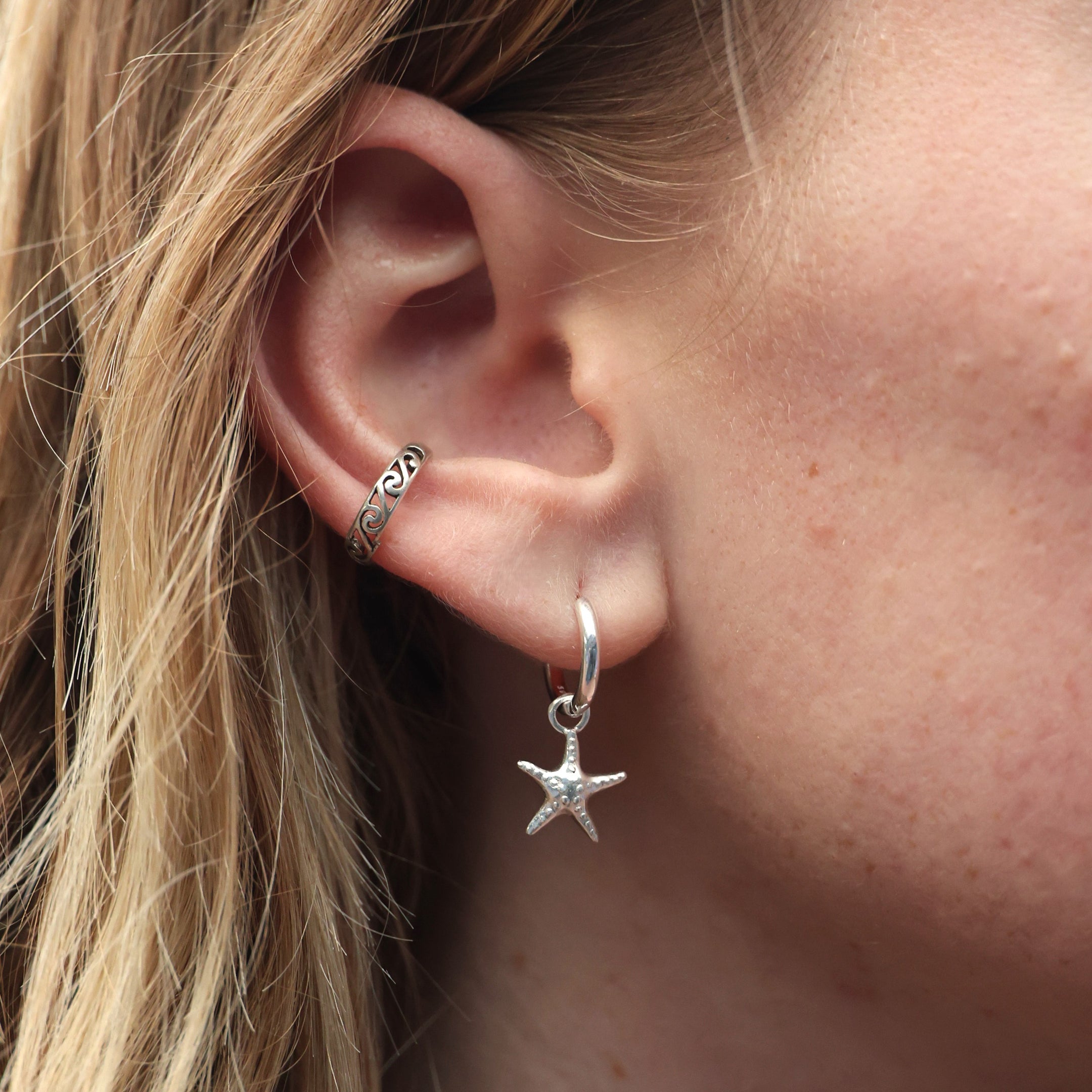 Starfish Silver Huggies WHOLESALE