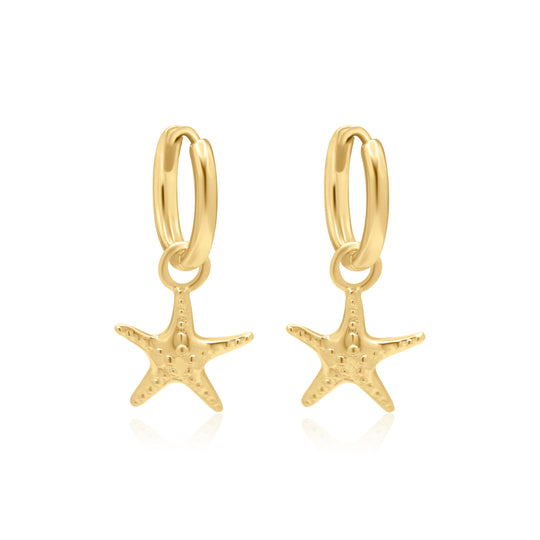 Starfish Gold Huggies