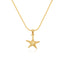 Starfish Gold Necklace