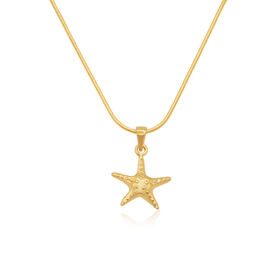 Starfish Gold Necklace