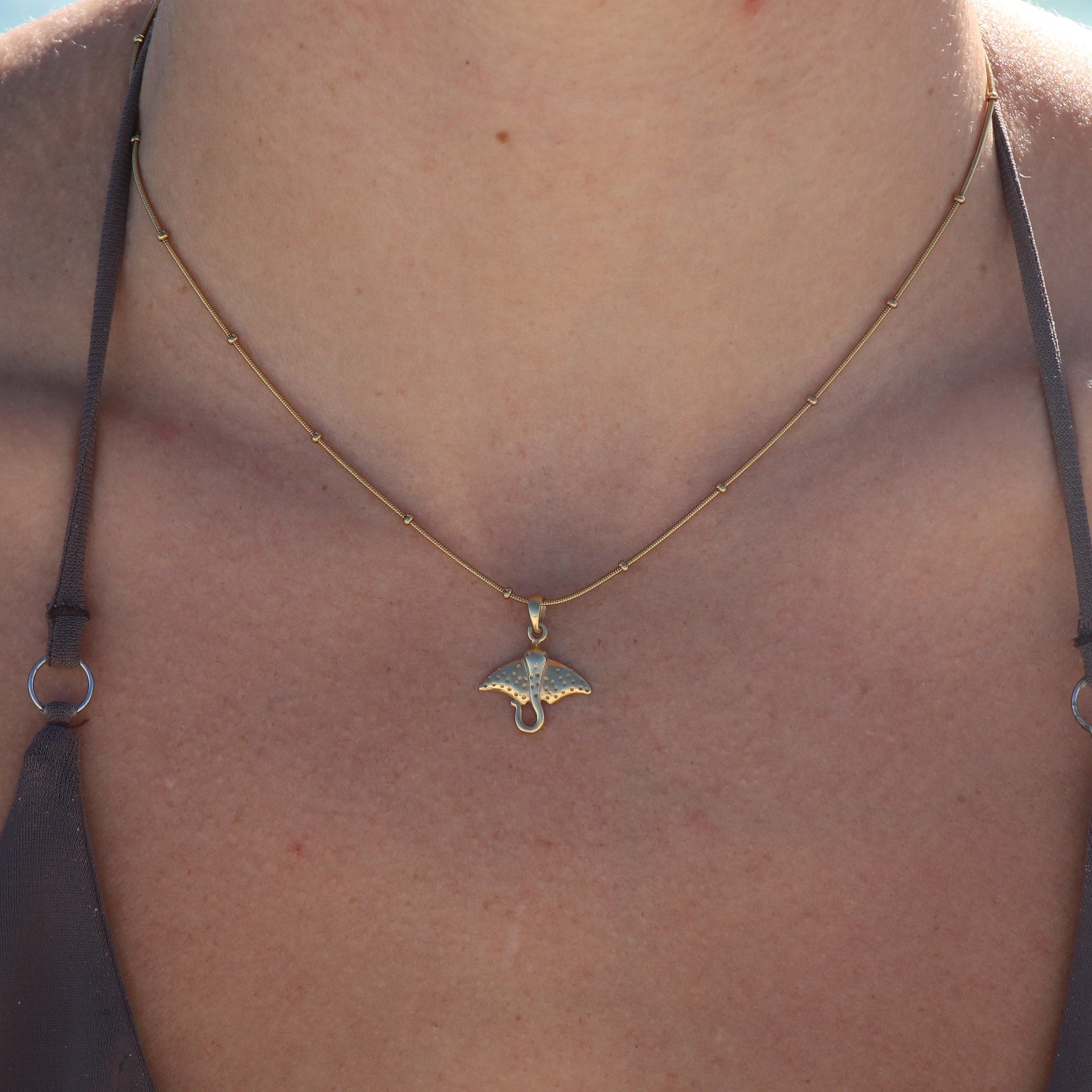 Stingray Gold Necklace WHOLESALE
