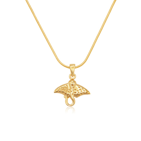 Stingray Gold Necklace