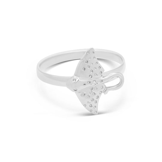 Stingray Ring Silver