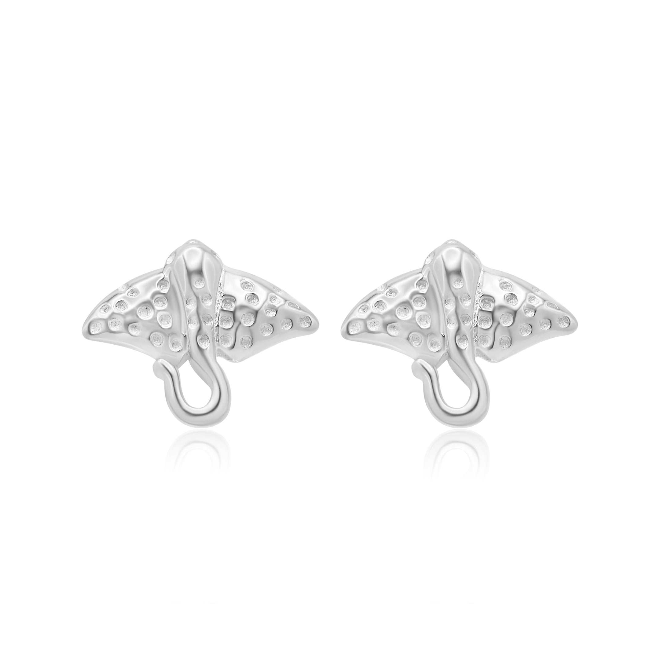 Stingray Silver Studs