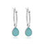 Tallulah Drops Chalcedony Blue