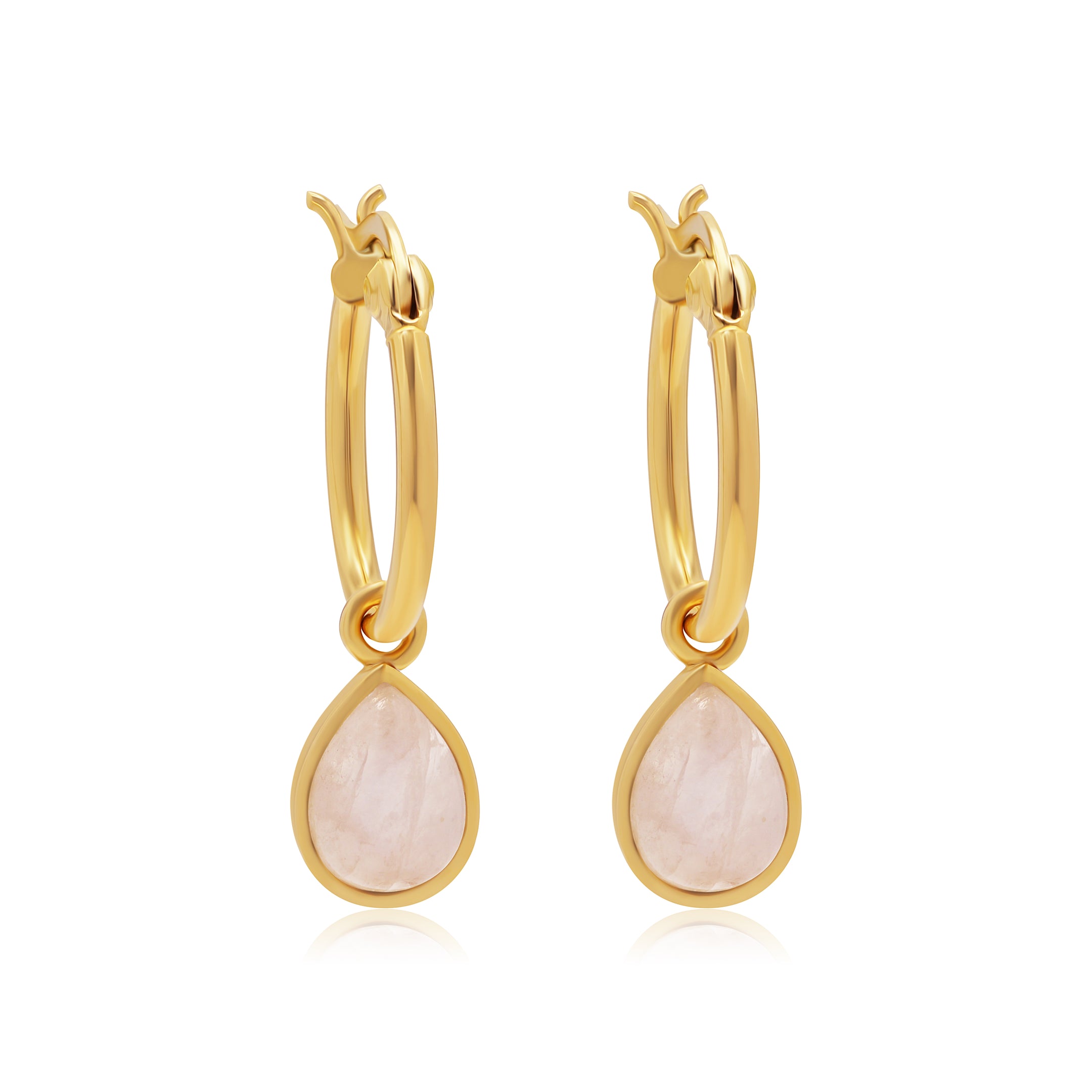 Tallulah Drops Rainbow Moonstone Gold WHOLESALE