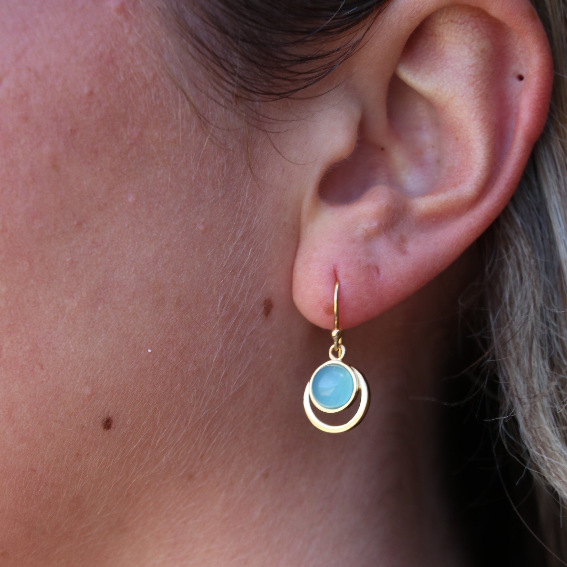 Violet Gold Earring WHOLESALE