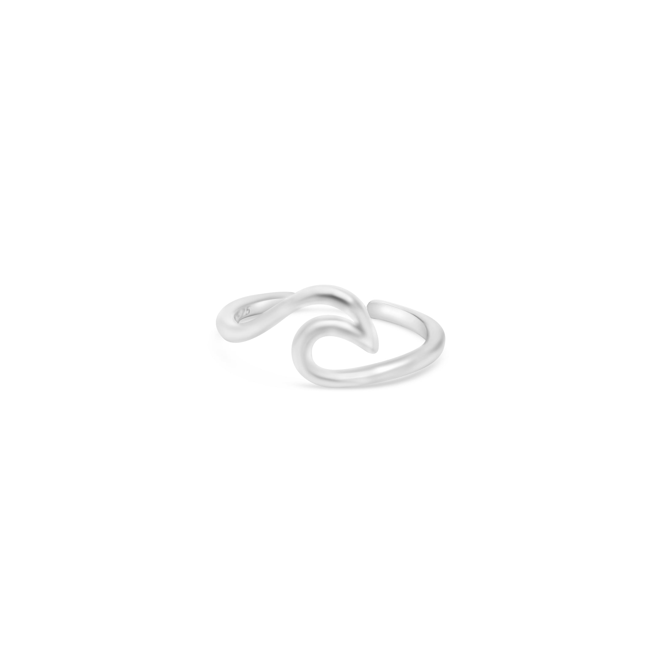 Wave Toe Ring