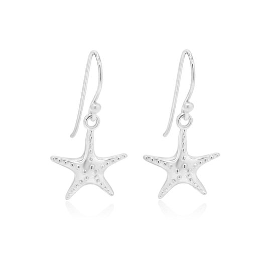 Starfish Silver Drop