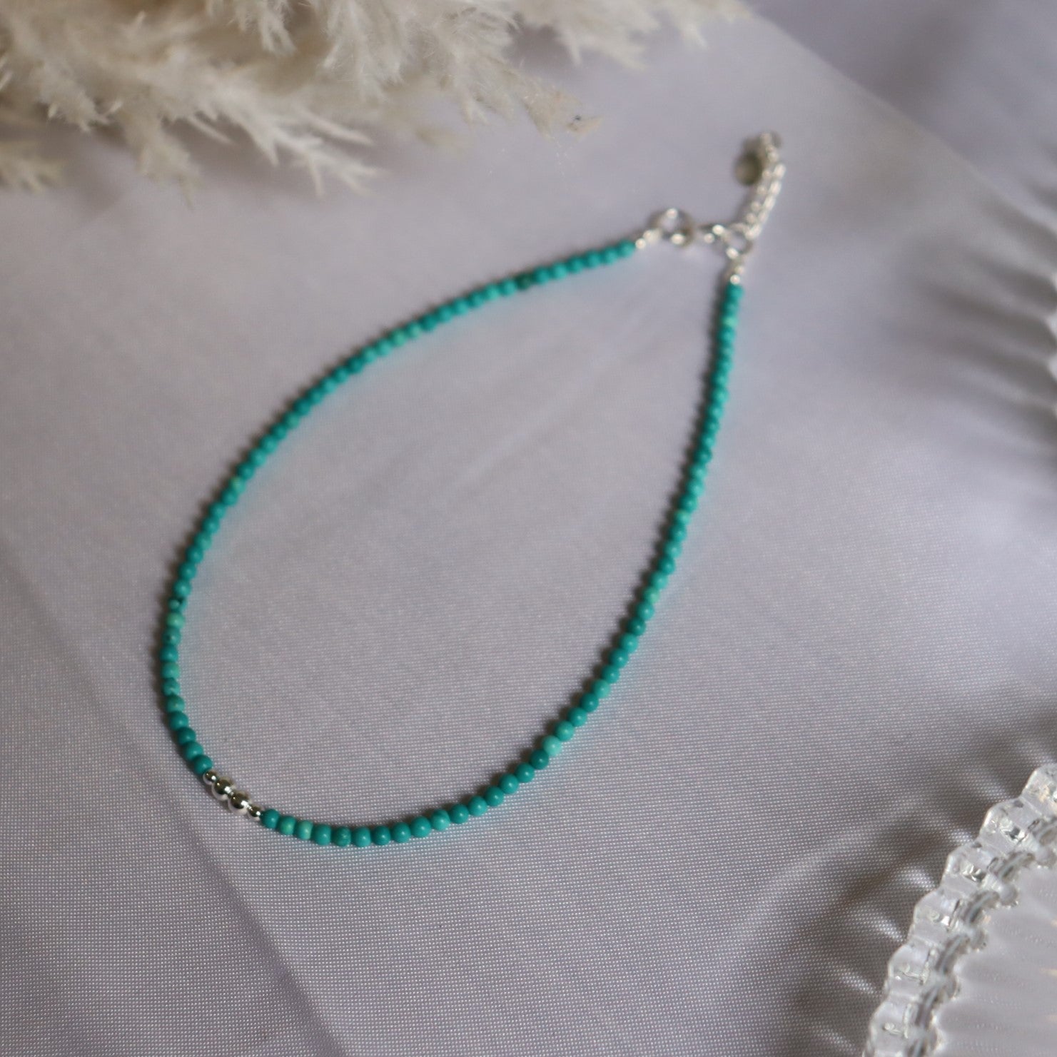 Analise Turquoise Anklet
