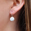 Aveta Shiva Eye Drop Silver WHOLESALE