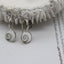 Aveta Shiva Eye Drop Silver WHOLESALE