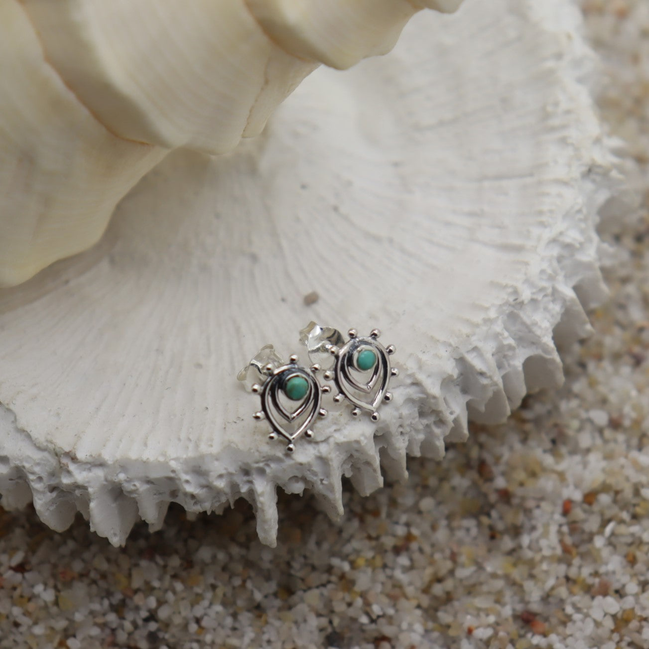 Clementine Turquoise Stud