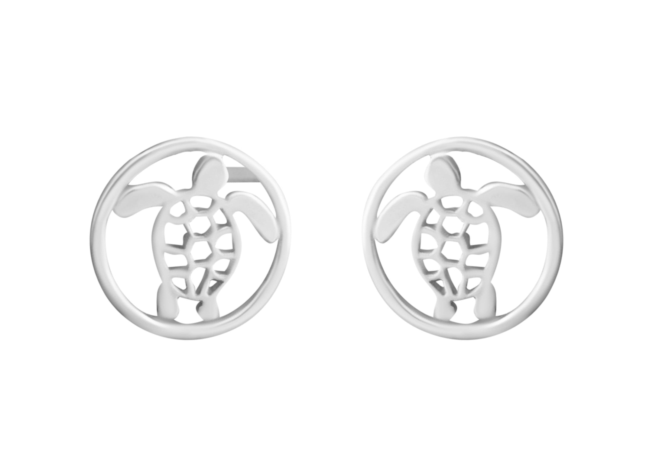 Turtle Openwork Stud