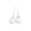 Round 12mm Pearl Silver Drop WHOLESALE