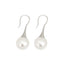 Round 12mm Pearl Silver Drop WHOLESALE