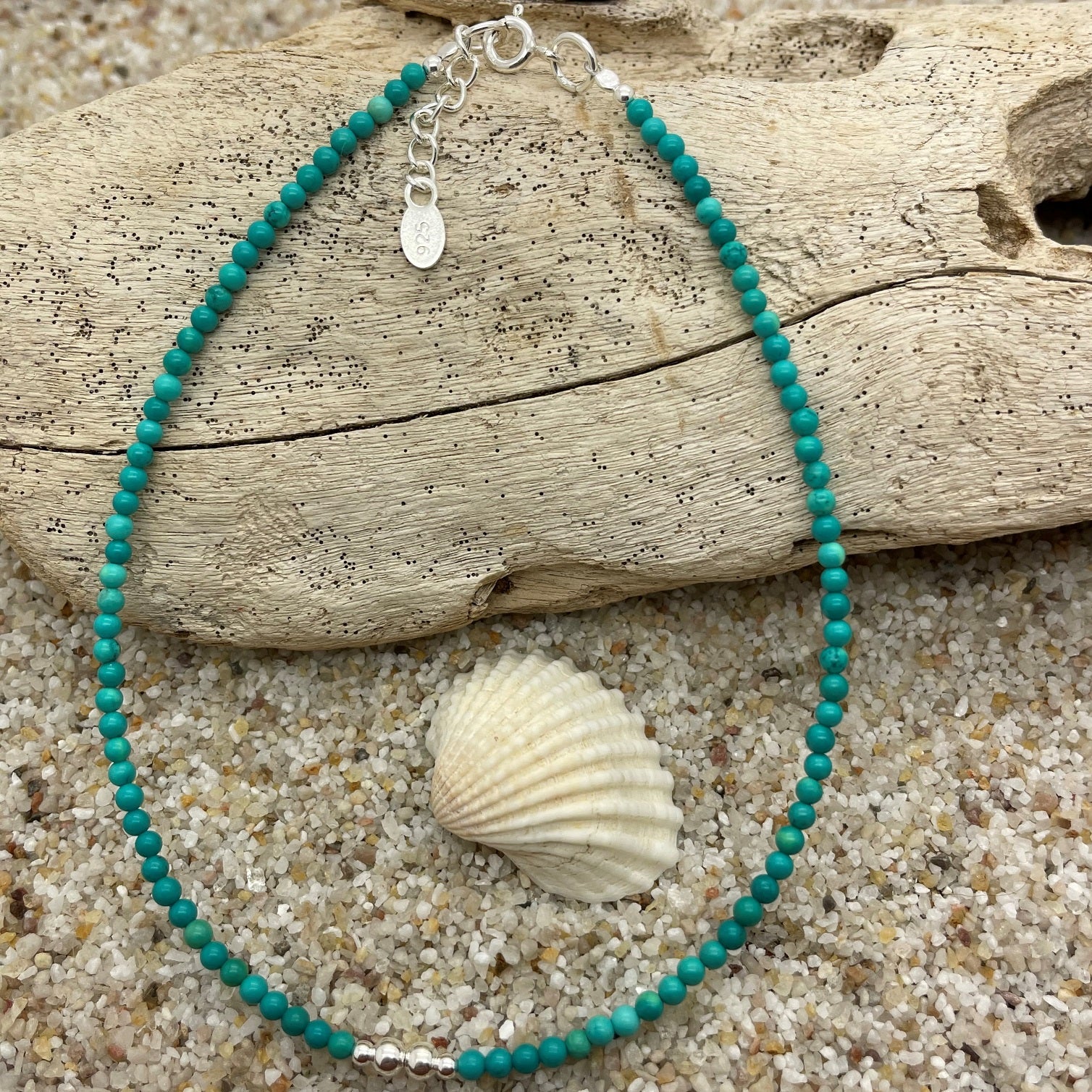 Analise Turquoise Anklet