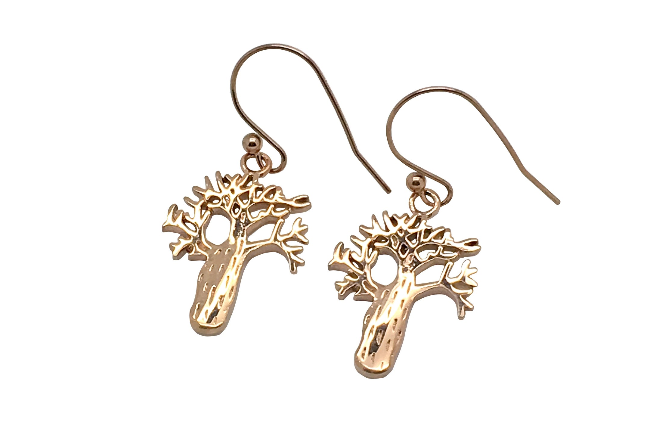 Boab Earrings Rose Gold