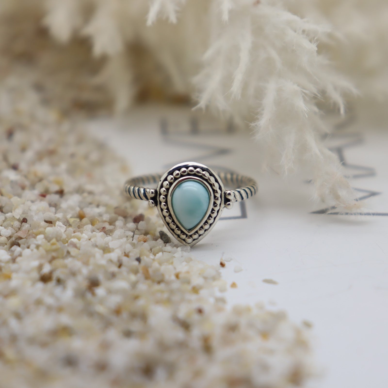 Bello Larimar Ring WHOLESALE