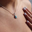 Lila Larimar Necklace