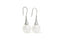 Round 12mm Pearl Silver Drop