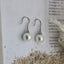 Round 12mm Pearl Silver Drop WHOLESALE