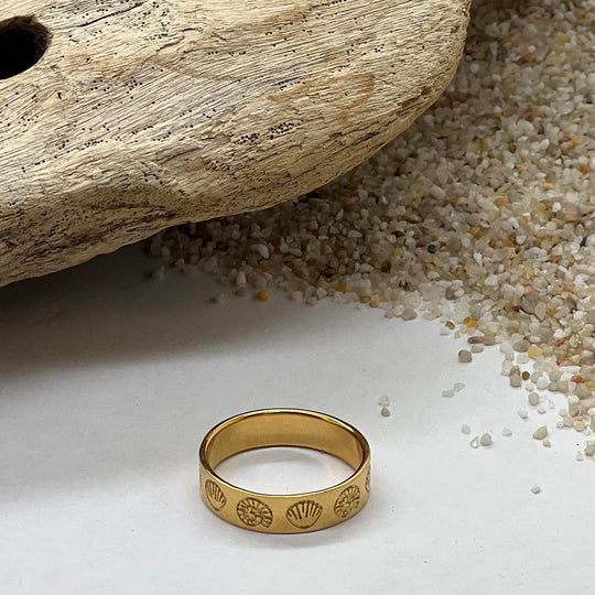 Coral Cove Gold Ring WHOLESALE