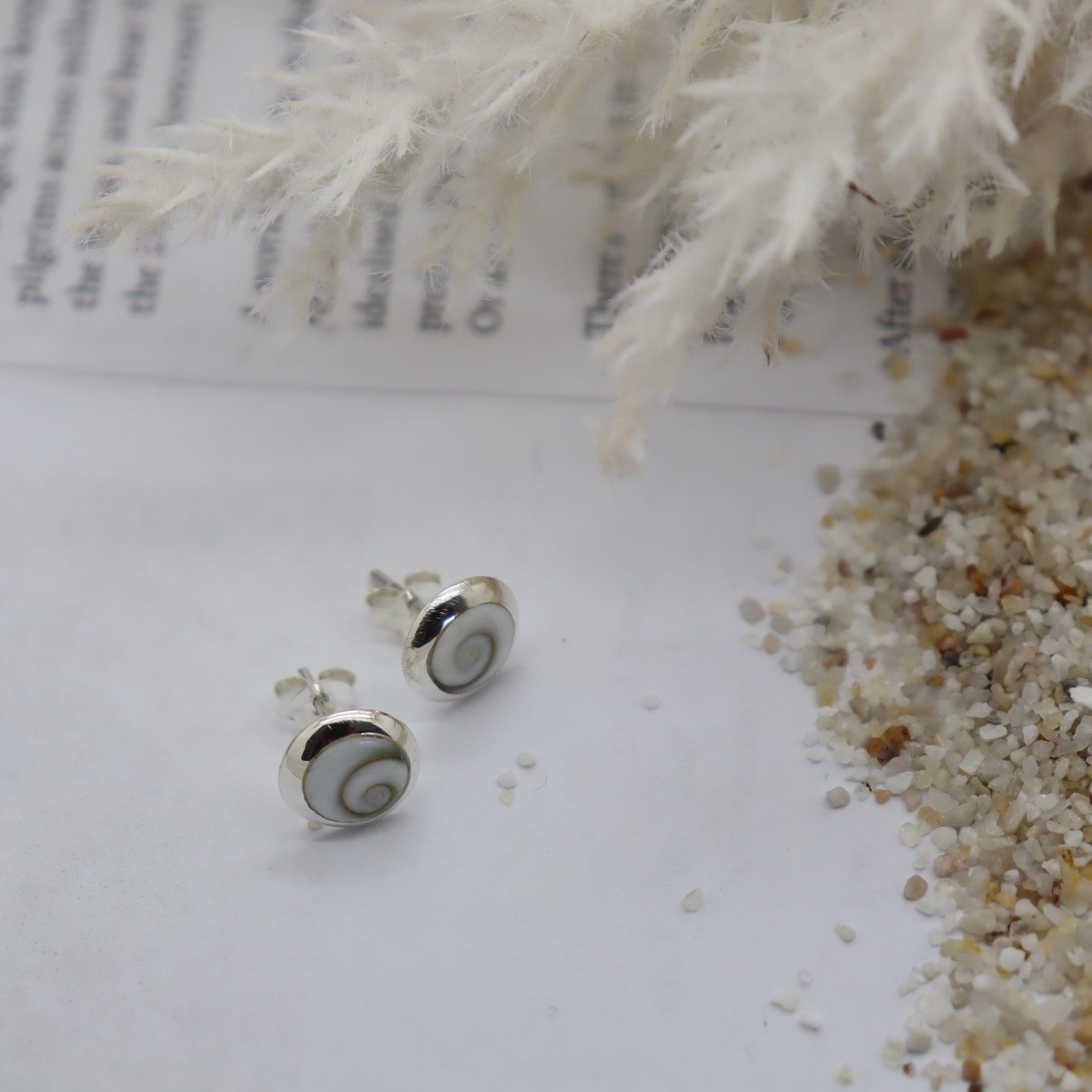 Aife Shiva Eye Silver Stud